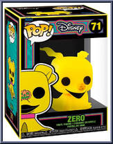 Zero (Blacklight) from Disney - Disney Universe Pop! manufactured by Funko [Front]