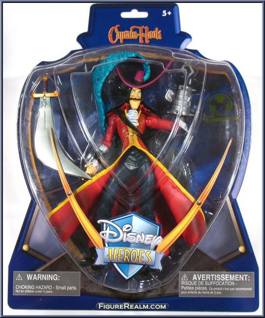 Captain Hook - Disney Heroes - Basic Series - Disney Action Figure