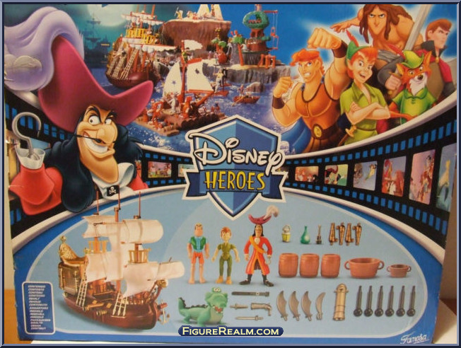 Captain Hook's Pirate Ship - Disney Heroes - Accessories - Disney Action  Figure