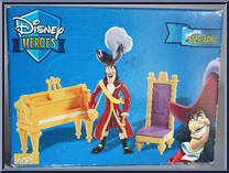 Captain Hook (with Piano) from Disney Heroes - Peter Pan Pirates manufactured by Disney [Front]