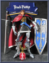 Prince Phillip (Black Armor) from Disney Heroes - Basic Series manufactured by Disney [Loose]