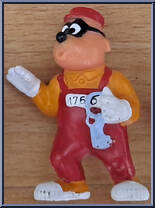 Babyface Beagle from Disney - Mickey Mouse & Friends manufactured by Kinder [Loose]