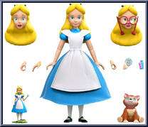 Super7 Disney Alice in Wonderland Alice