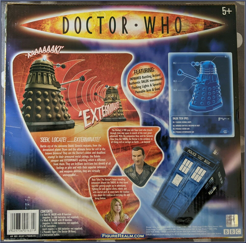 Radio Controlled Dalek Battle Pack Doctor Who Box Sets Character