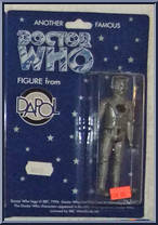 Cyberman from Doctor Who - 1996 - Blue Cards manufactured by Dapol [Front]