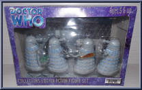 Daleks Early Years Collectors Edition from Doctor Who - 1996 - Blue Cards manufactured by Dapol [Front]