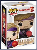 White Goodman from DodgeBall - Pop! Vinyl Figures manufactured by Funko [Front]