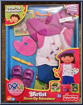 Artist from Dora the Explorer - Dress-Up Adventure manufactured by Fisher-Price [Front]