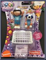 Soccer Player from Dora the Explorer - PVC manufactured by Fisher-Price [Front]