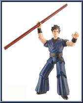 Goku 2 from DragonBall Evolution - 3.75" Scale manufactured by Bandai [Loose]