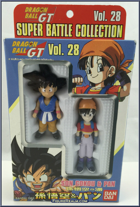 Dragon Ball GT Vol. 28 Son Gokou & Pan Action Figures Bandai 1997