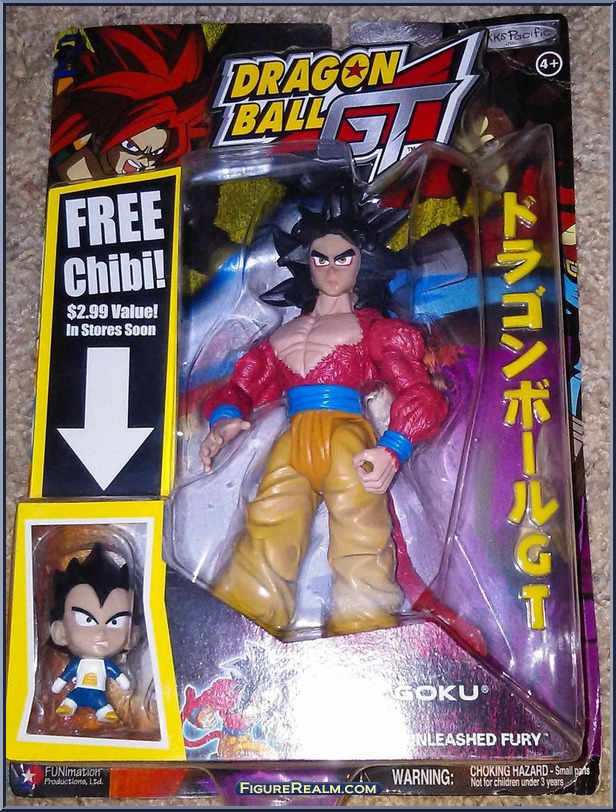 Review Boneco do Goku SSJ4 - Jakks Pacific 