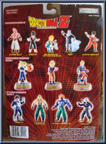 Gotenks (Super Saiyan) (with Kamikaze Ghost) (Fusion Saga) from Dragon Ball - Series 12 manufactured by Jakks Pacific [Back]