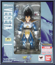 Vegeta from Dragon Ball Kai - S.H. Figuarts - Basic Series manufactured by Bandai [Front]
