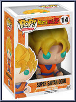 Super Saiyan Goku from Dragon Ball Z - Pop! Vinyl Figures manufactured by Funko [Front]