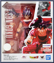 Son Goku (Kaiohken) from Dragon Ball Z - S.H. Figuarts - Basic Series manufactured by Bandai [Front]