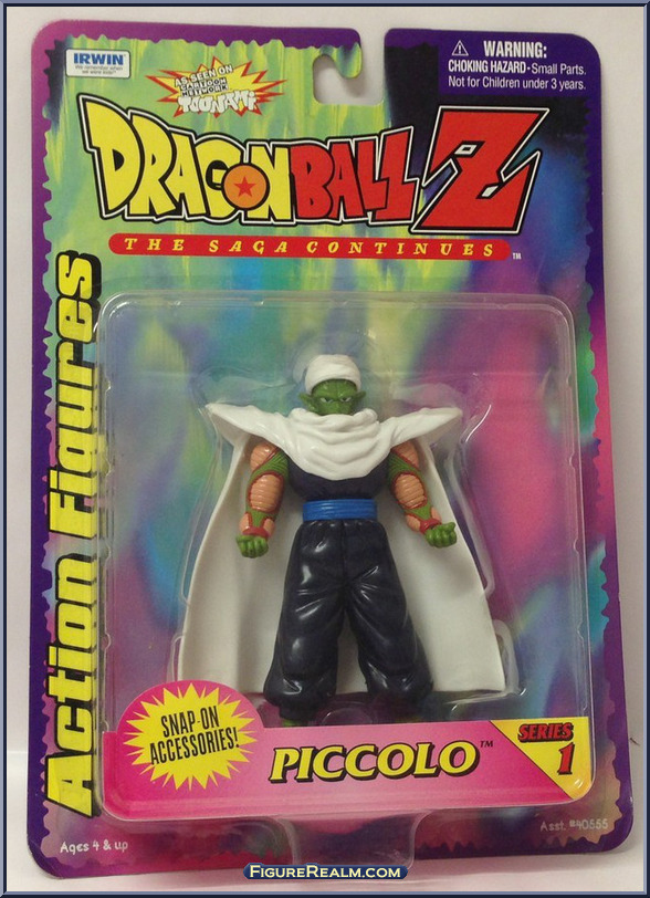 1999 Dragon Ball Z Piccolo 5" Action Figures Irwin The Saga Continues Figures 