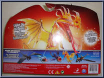 Fireworm from Dragons - Defenders of Berk - Basic Series manufactured by Spinmaster [Back]