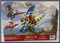 Astrid & Stormfly from Dragons - Basic Series manufactured by Spinmaster [Back]