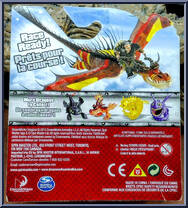 Racing Hookfang from Dragons - Basic Series manufactured by Spinmaster [Back]