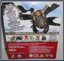 Toothless from Dragons - Basic Series manufactured by Spinmaster [Back]