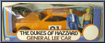 General Lee (with Bo and Luke) from Dukes of Hazzard - Vehicles manufactured by Mego [Front]