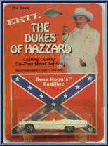 Boss Hogg's Cadillac from Dukes of Hazzard - Diecast manufactured by ERTL [Front]