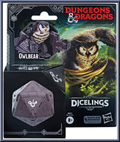 Owlbear (Black) from Dungeons & Dragons - Dicelings manufactured by Hasbro [Front]