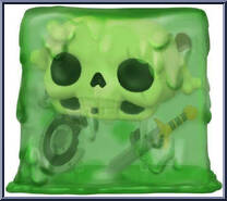 Gelatinous Cube (Green) from Dungeons & Dragons - Pop! Vinyl Figures manufactured by Funko [Loose]