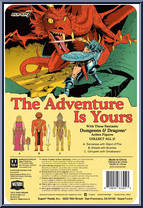 Efreeti (Dungeon Master's Guide) from Dungeons & Dragons - ReAction Figures manufactured by Super7 [Back]