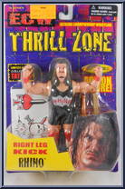 Rhino (Black & Silver) from ECW - Series 6 - Thrill Zone manufactured by Original San Francisco Toymakers [Front]