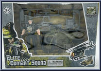 Motorcycle from Elite Combat Squad - Basic Series manufactured by Unknown [Front]