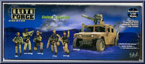 Humvee from Elite Force - Army Desert Ops manufactured by Blue Box Toys [Back]