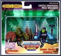 Mossman / Battle Armor Skeletor from Eternia Minis - Sets manufactured by Mattel [Front]