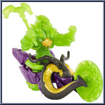 Skeletor & Painthor Cycle Action Figure