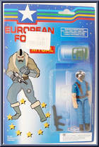 Soldier #3 from European Force - Basic Series manufactured by MGM [Front]