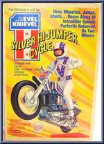 Silver Hi-Jumper Cycle from Evel Knievel - Vehicles manufactured by Ideal [Front]