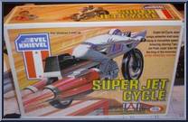 Super Jet Cycle from Evel Knievel - Vehicles manufactured by Ideal [Front]
