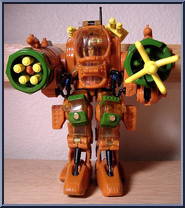 Wolf Bronski (with Ground Assault E-Frame) from Exosquad - E-Frames manufactured by Playmates [Loose]