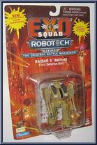 Raidar X Battloid (Civil Defense Unit) from Exosquad Robotech - 3" Mecha manufactured by Playmates [Front]