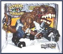 Mega T-Bone from Extreme Dinosaurs - Large Figures manufactured by Mattel [Front]