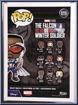 Captain America from Falcon and the Winter Soldier - Pop! Vinyl Figures manufactured by Funko [Back]