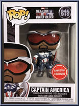 Captain America from Falcon and the Winter Soldier - Pop! Vinyl Figures manufactured by Funko [Front]