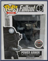 Power Armor (Silver Hoses) from Fallout - Pop! Vinyl Figures manufactured by Funko [Front]
