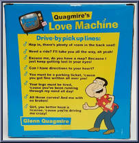 Quagmire's Love Machine from Family Guy - Wacky Wobblers manufactured by Funko [Back]