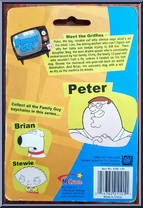 Peter from Family Guy - Keychains manufactured by NJ Croce [Back]