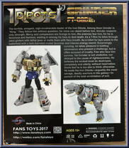 Grinder (Chrome / Blue) from FansToys - Basic Series manufactured by FansToys [Back]