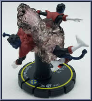 Nightcrawler (Yellow) from Fantastic Forces HeroClix - Basic Series manufactured by WizKids [Loose]