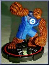 Thing (Red) from Fantastic Forces HeroClix - Basic Series manufactured by WizKids [Loose]