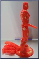 Human Torch (Glow in Dark) from Fantastic Four - Series 2 manufactured by Toy Biz [Loose]